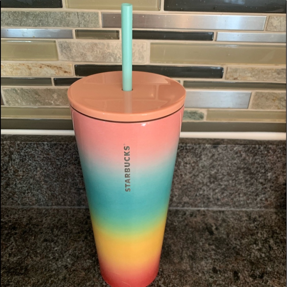 Starbucks Summer 2019 Collection Rainbow Tumbler - 24oz, new w/o tags.